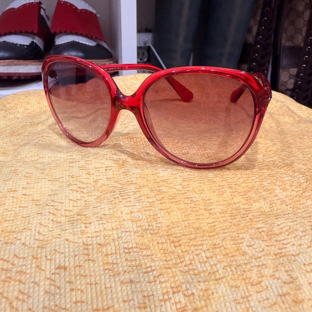 Dolce & Gabbana Vibrant Red Sunglasses